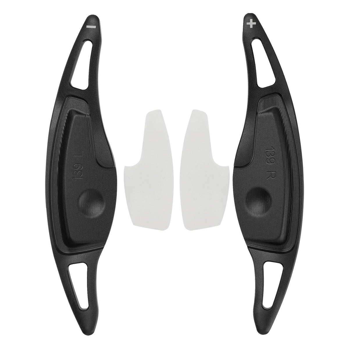 Steering Wheel Paddle Shifter For Genesis G80 Sport 17-20 Aluminium Black