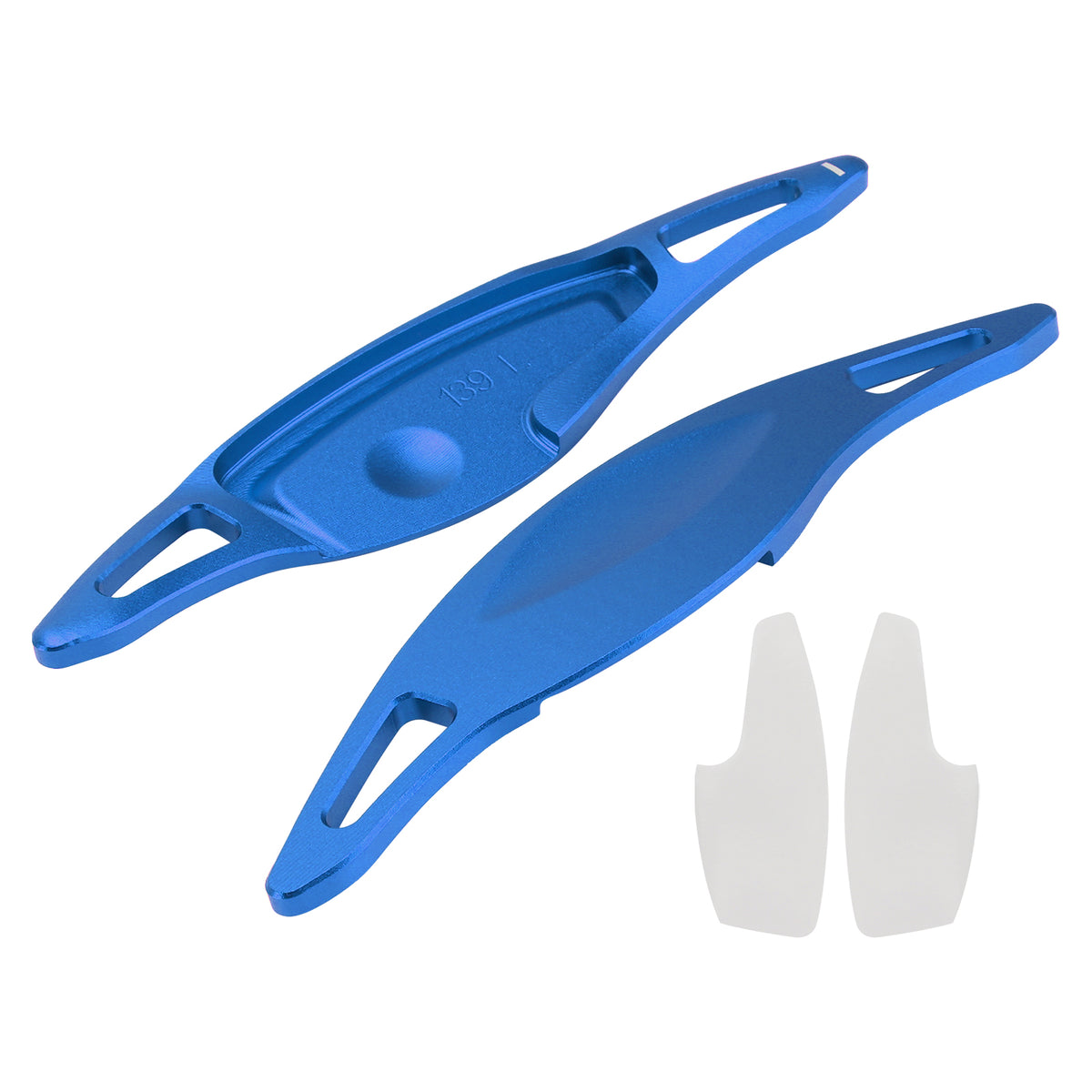 Steering Wheel Paddle Shifter For Genesis G80 Sport 17-20 Aluminium Blue