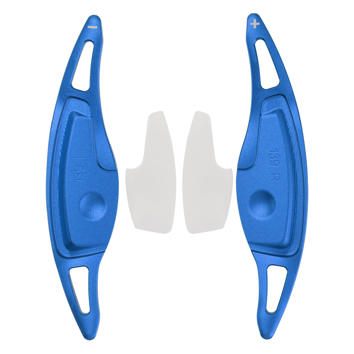Steering Wheel Paddle Shifter For Genesis G80 Sport 17-20 Aluminium Blue