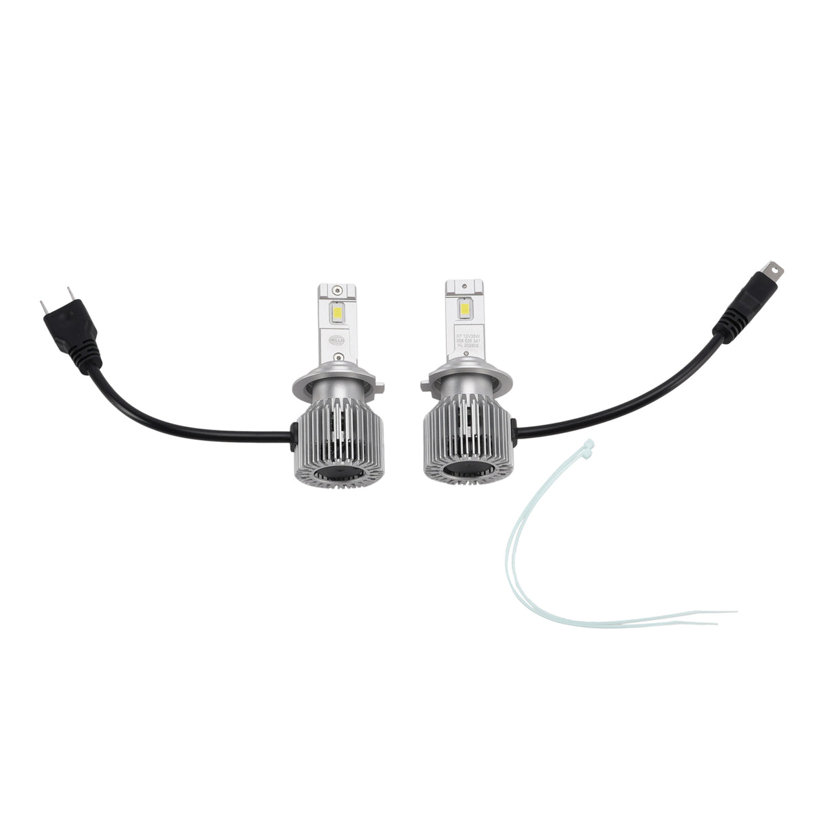 LED Headlight Bulb Kit High Low Beam Lamp H7 12V 35W 6500K 2500LM For HELLA
