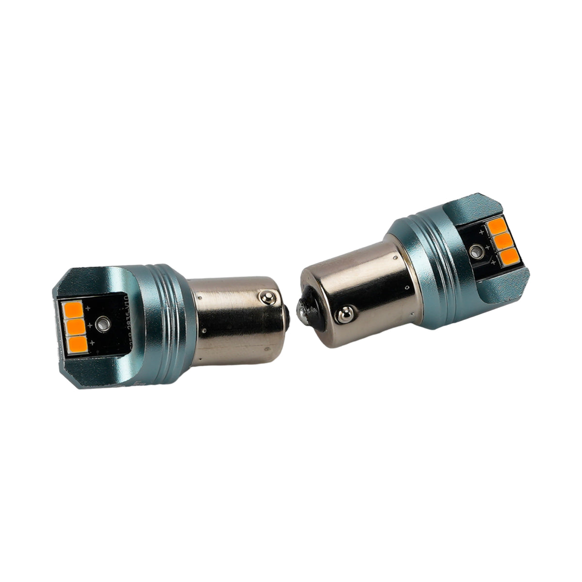 Car Light LED Auxiliary Bulb Kit PY21W 12V 3W 1700K Amber For HELLA LEDS25AA3
