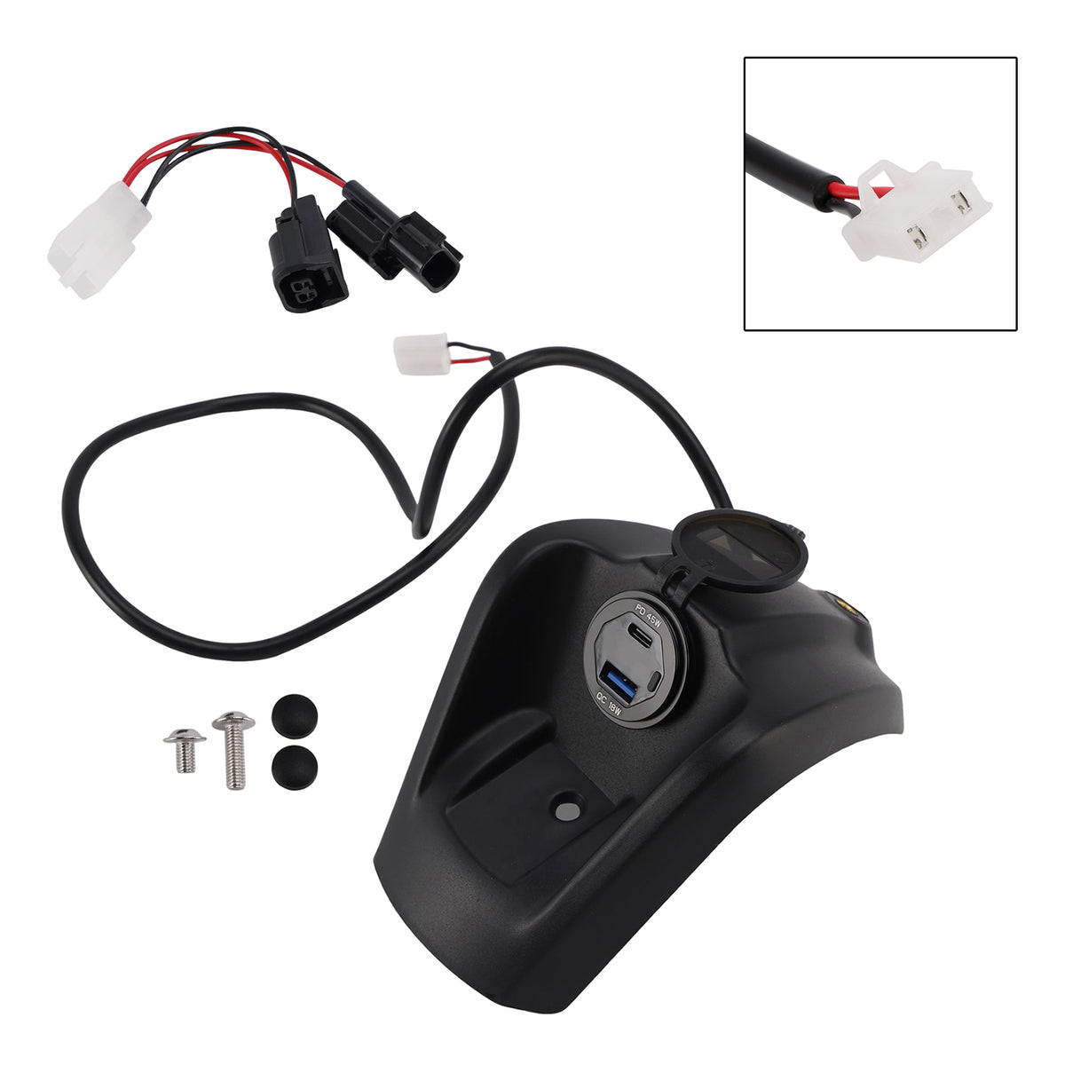 Quick Charge Socket 45W/18W Pd&Qc  For Honda Ns150Gx 24-25