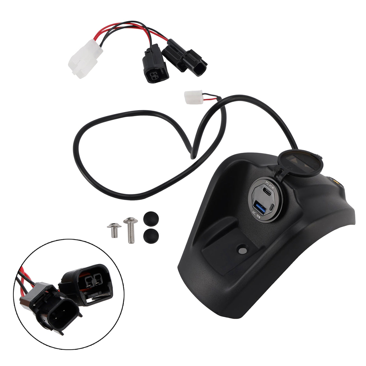 Quick Charge Socket 45W/18W Pd&Qc  For Honda Ns150Gx 24-25