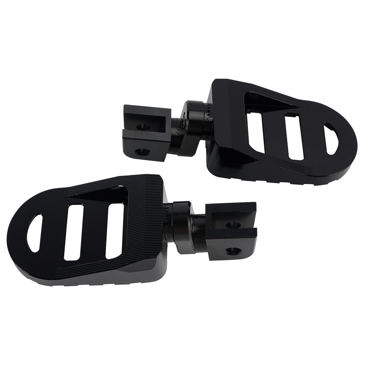 Front Footrests Foot Pegs fit for Suzuki Boulevard M109R 2006-2025 Black