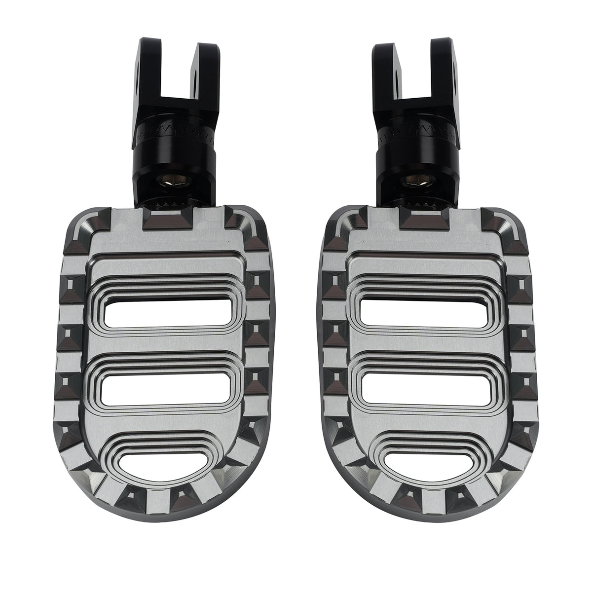 Front Footrests Foot Pegs fit for Honda NC750X NC750S 2016-2025 Gray