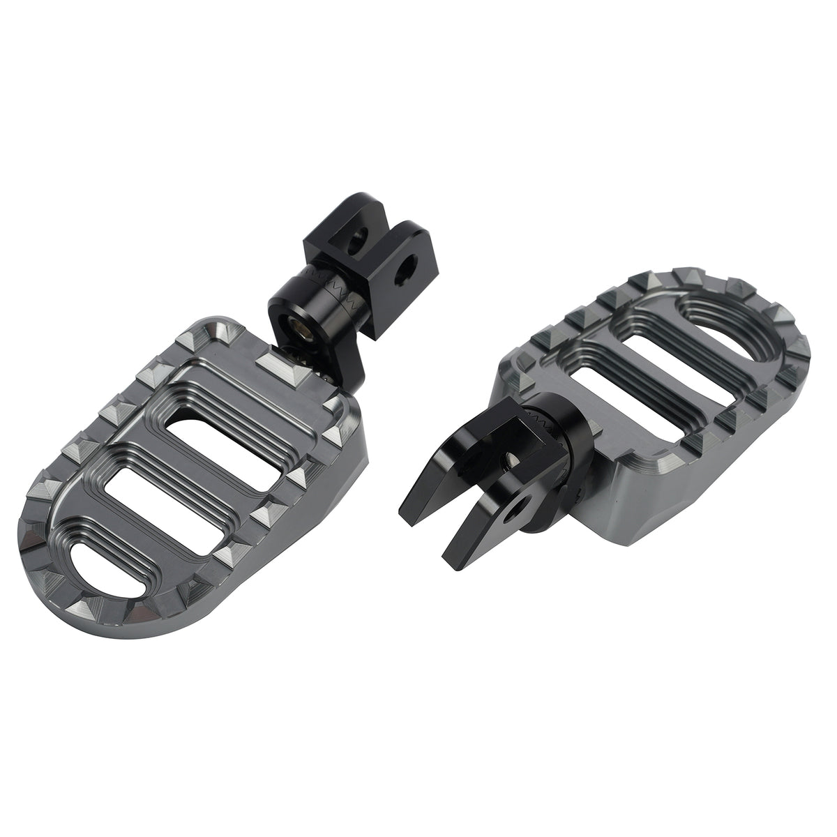 Front Footrests Foot Pegs fit for Honda NC750X NC750S 2016-2025 Gray