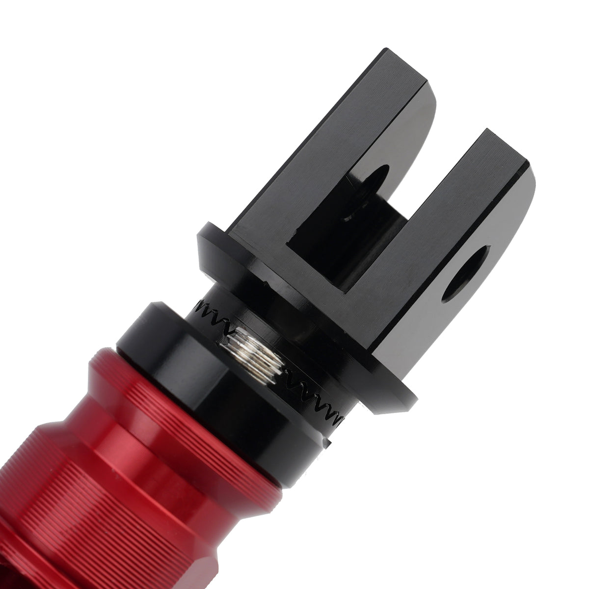 Front Footrests Foot Pegs fit for Speed 400 23-26 Thruxton 400 2026 Red