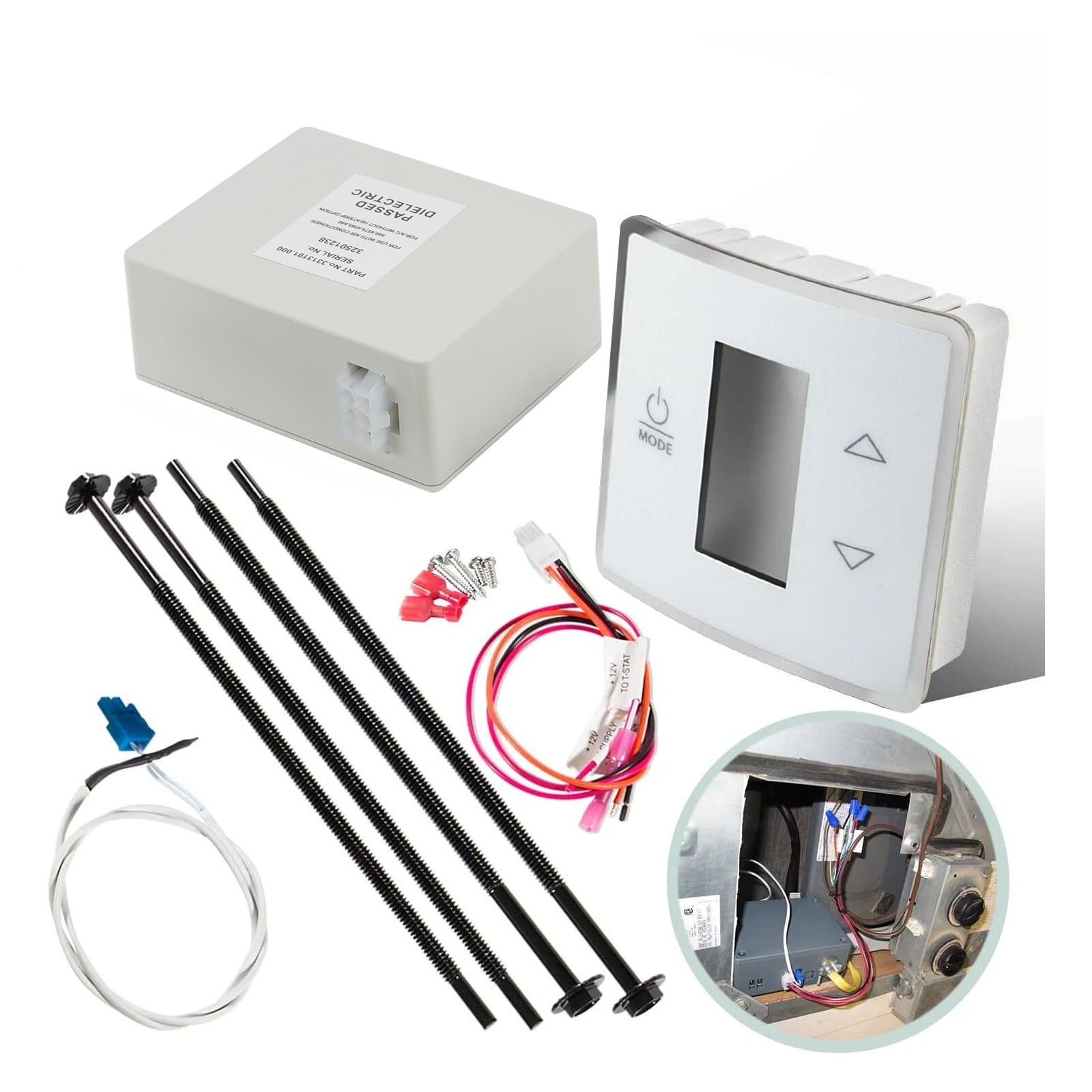 3316410.700 Single Zone RV Air Conditioner Thermostat W/ Control Kit