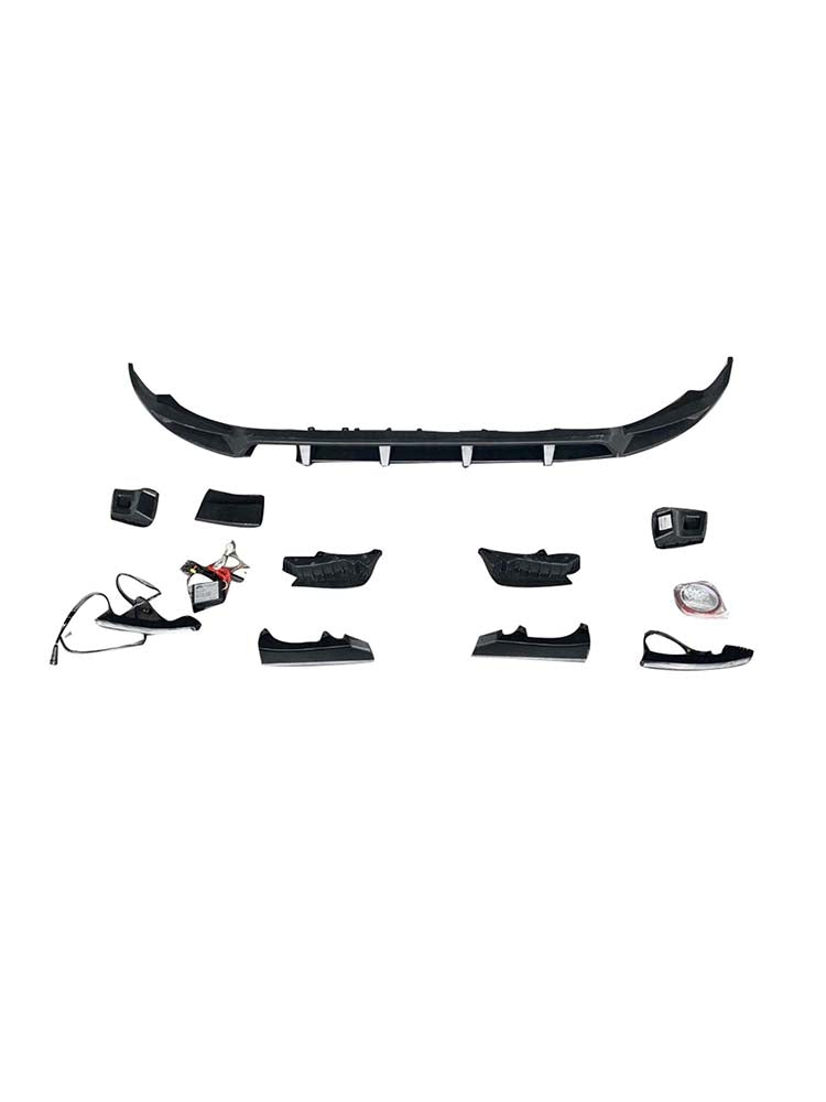 Shark Style Front Bumper Lip Fit Mercedes Benz G-Class W464 W463A 2019-2023