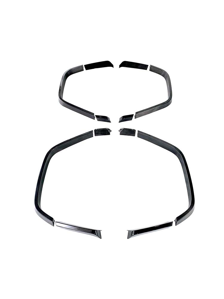 Dry Carbon Front Rear Wheel Arches Fit Mercedes Benz W464 B900 2019-2023 Wide