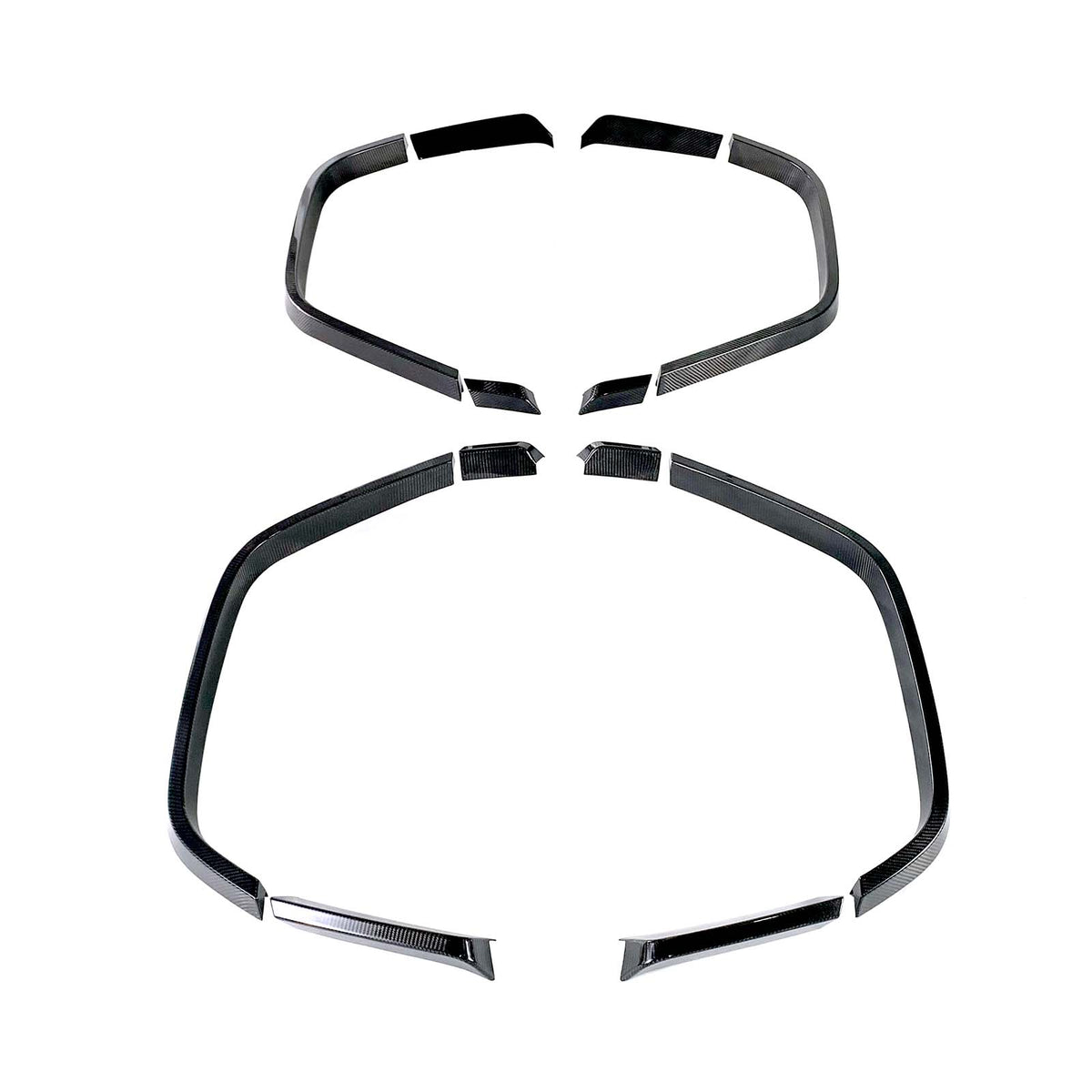 Dry Carbon Front Rear Wheel Arches Fit Mercedes Benz W464 B900 2019-2023 Wide