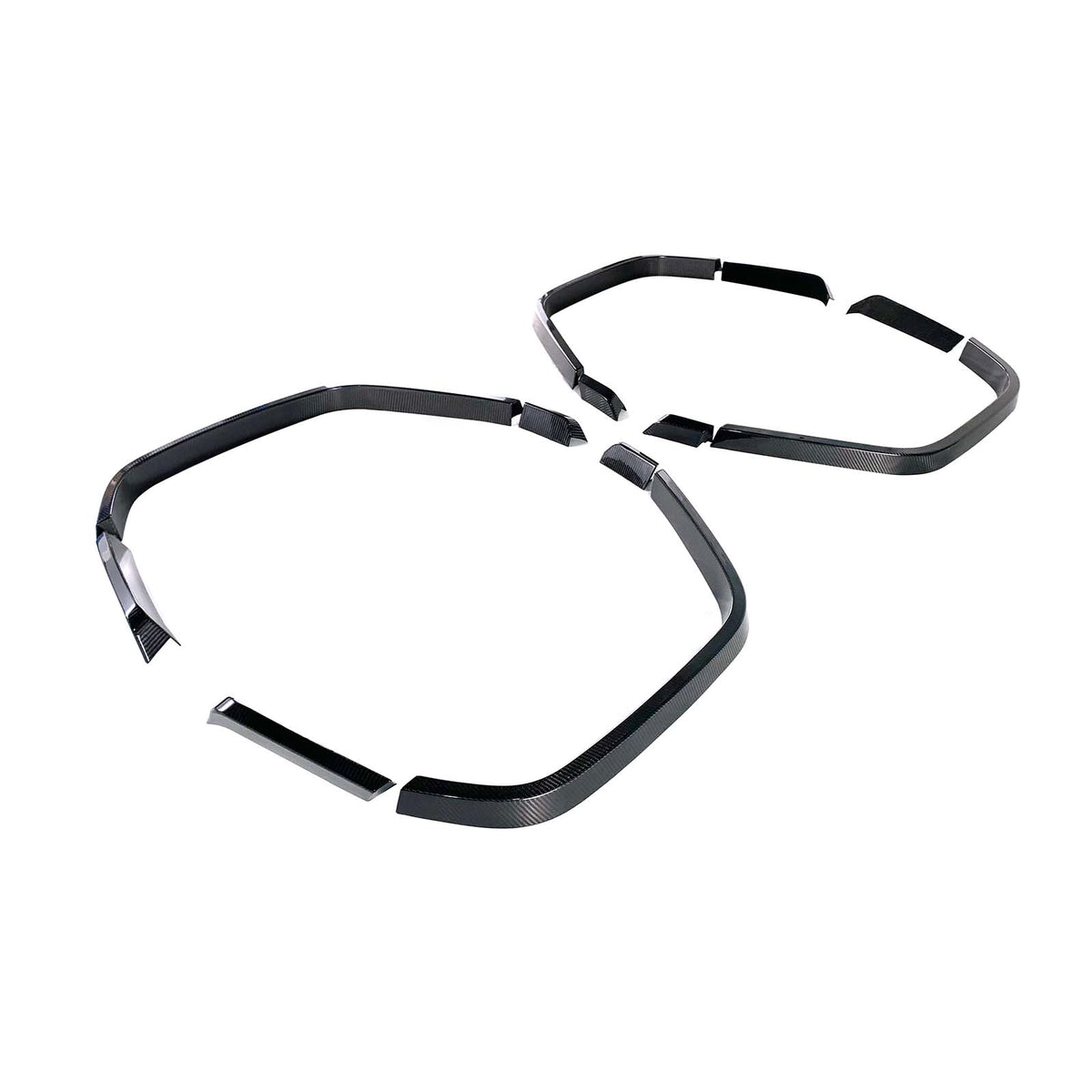 Dry Carbon Front Rear Wheel Arches Fit Mercedes Benz W464 B900 2019-2023 Wide