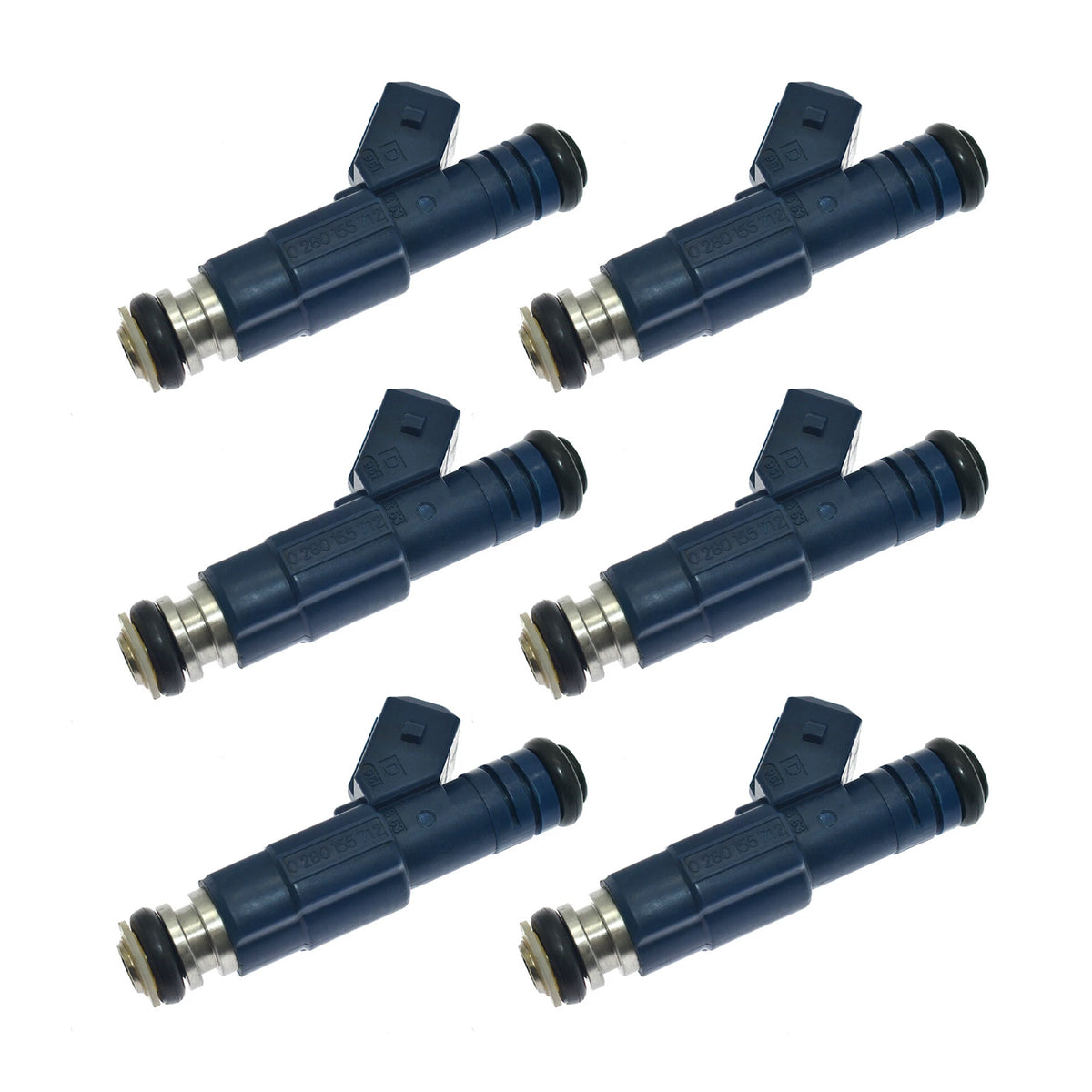 6Pcs Fuel Injector For Ford Granada 1972-1994 Sierra 1982-1993 0280155712