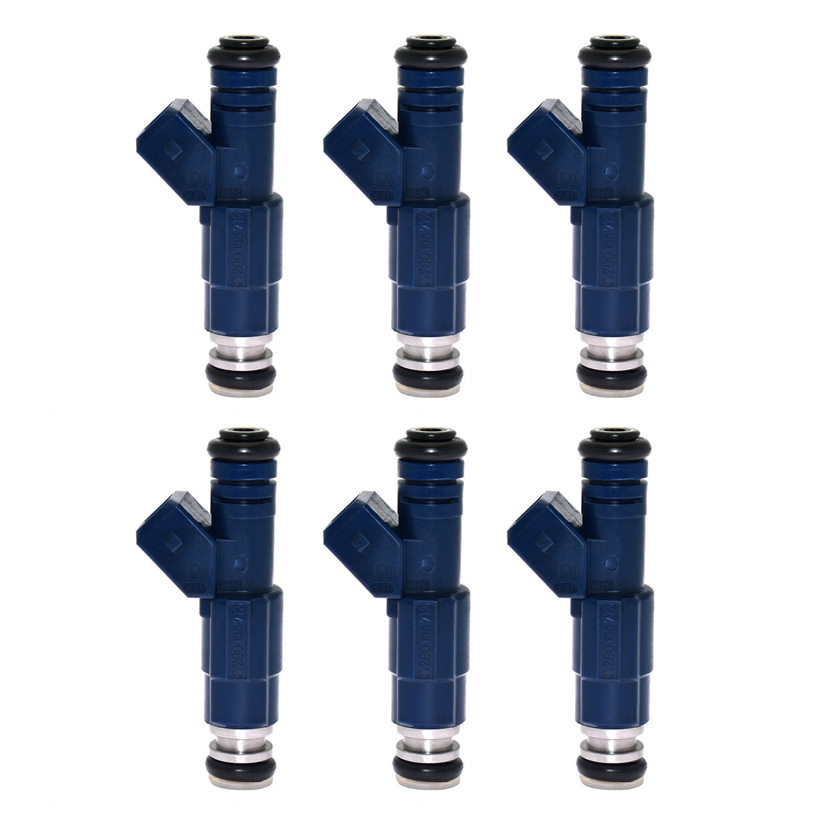 6Pcs Fuel Injector For Ford Granada 1972-1994 Sierra 1982-1993 0280155712