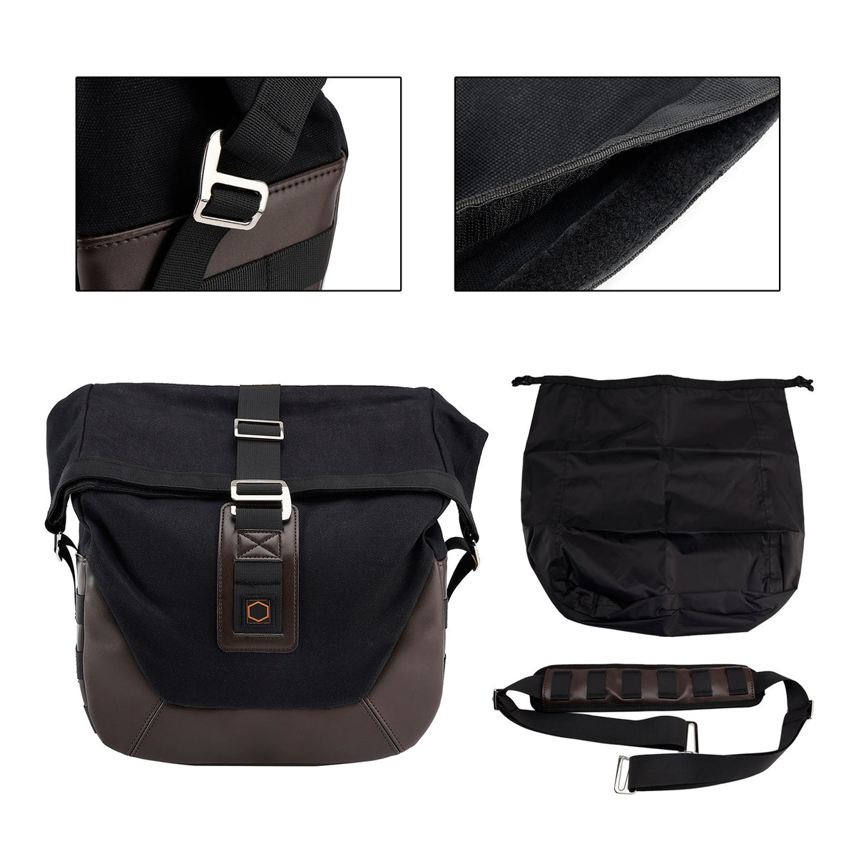 Quick Release Luggage Bag Saddlebag For Chopper Cruiser Bobber Chopper Touring