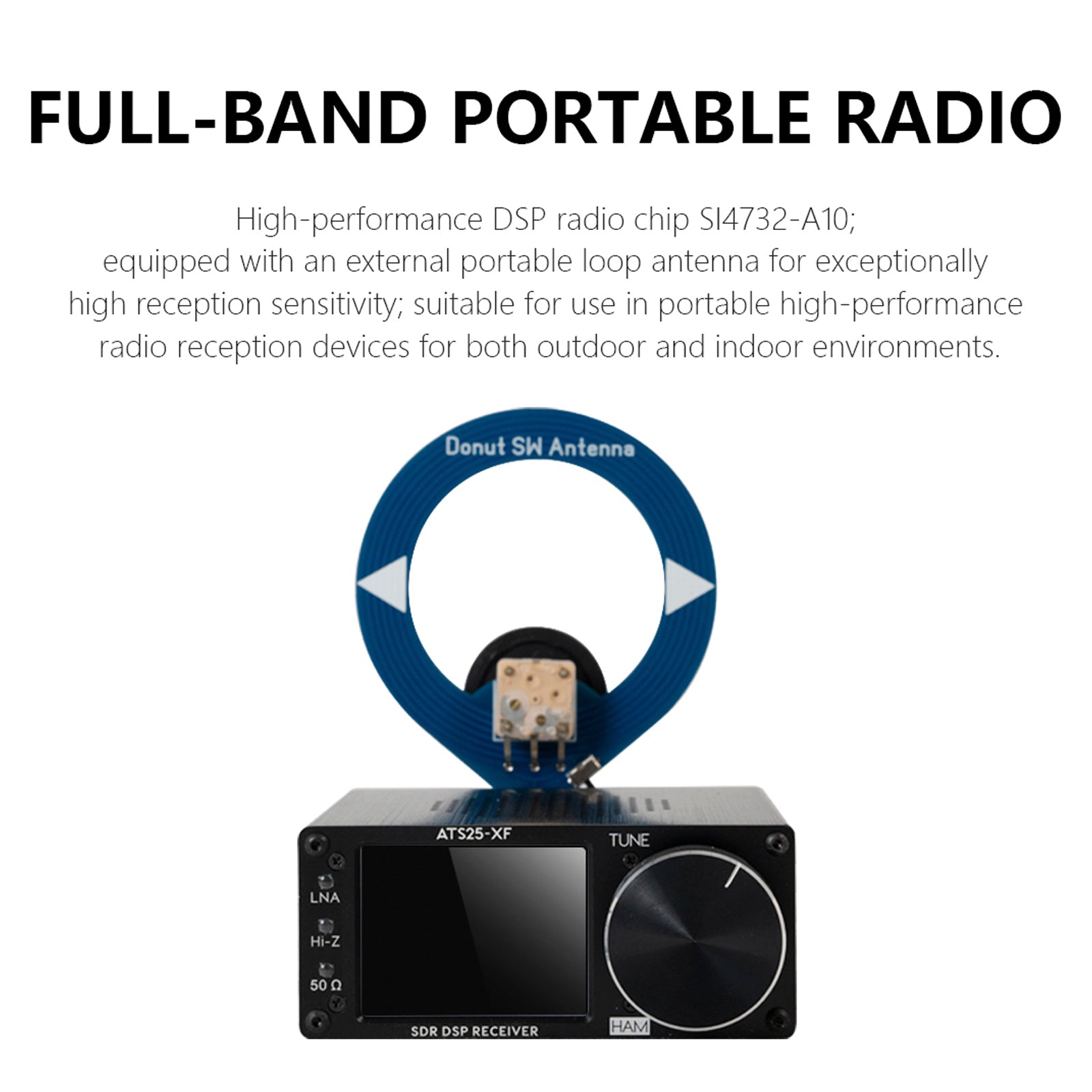 2025 ATS25-XF Portable 4.20 DSP Full Band Radio High Performance Radio Receiver