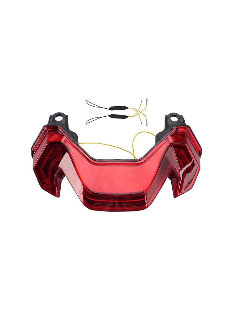 LED Tail Light Turn Signals Integrated For KAWASAKI Z900 Z900SE 2025-2026 Red