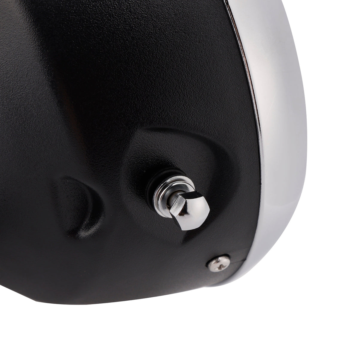 55W 7.5" Beam Headlight Fog Lamp Custom 4000Lm Chrome Fits For Racer Bobber