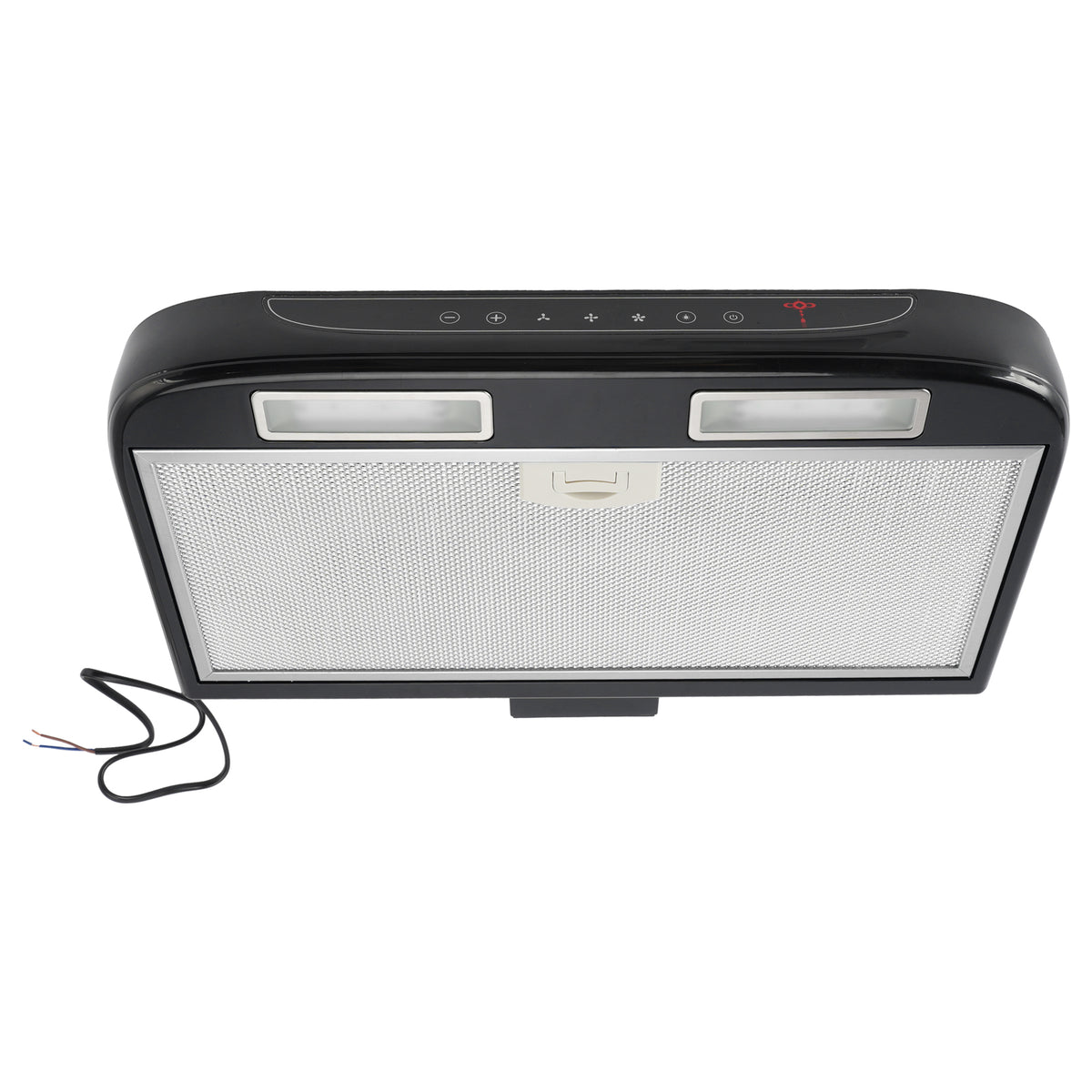 12V RV Range Hood 520mm Touch Control Caravan Cooker Hood With 3 Speed Fan & LED