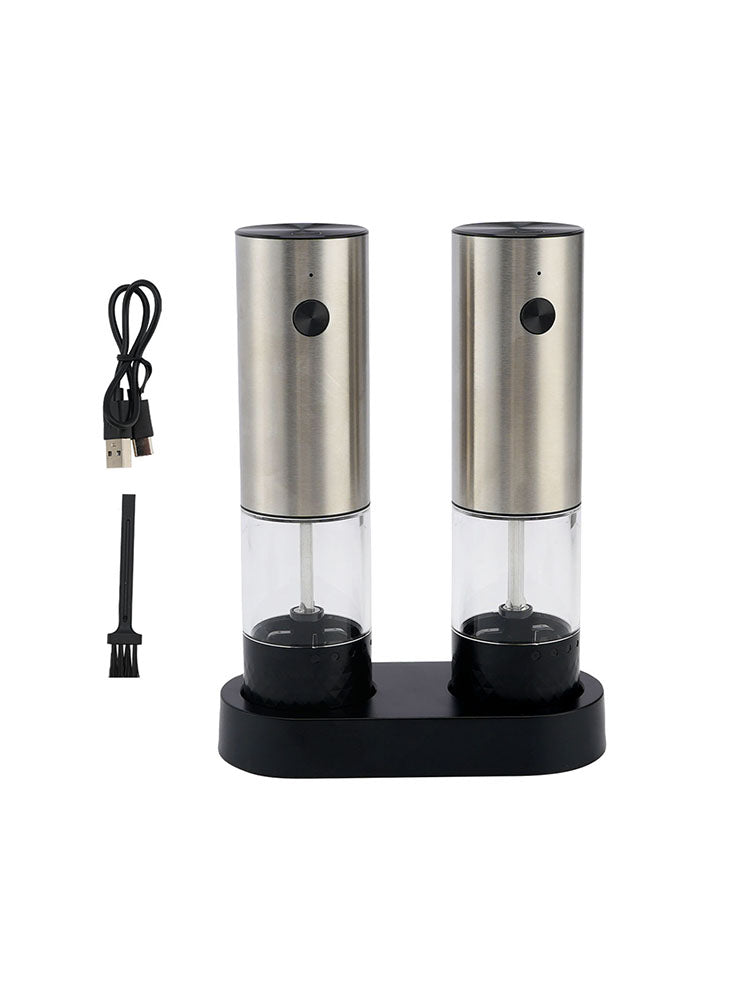 EG-B-BS Electric Grinder Electric Salt and Pepper Grinder Set Led Home Kitchen