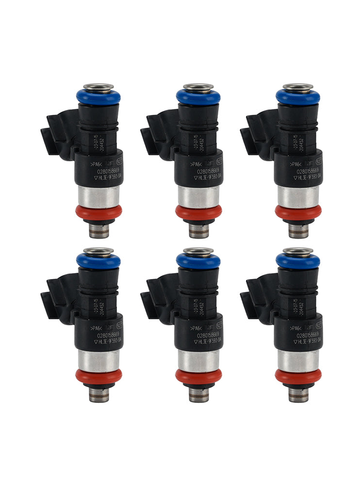 6Pcs Fuel Injector For Ford F150 2017-2020 Expedition 2018-21 0280158669