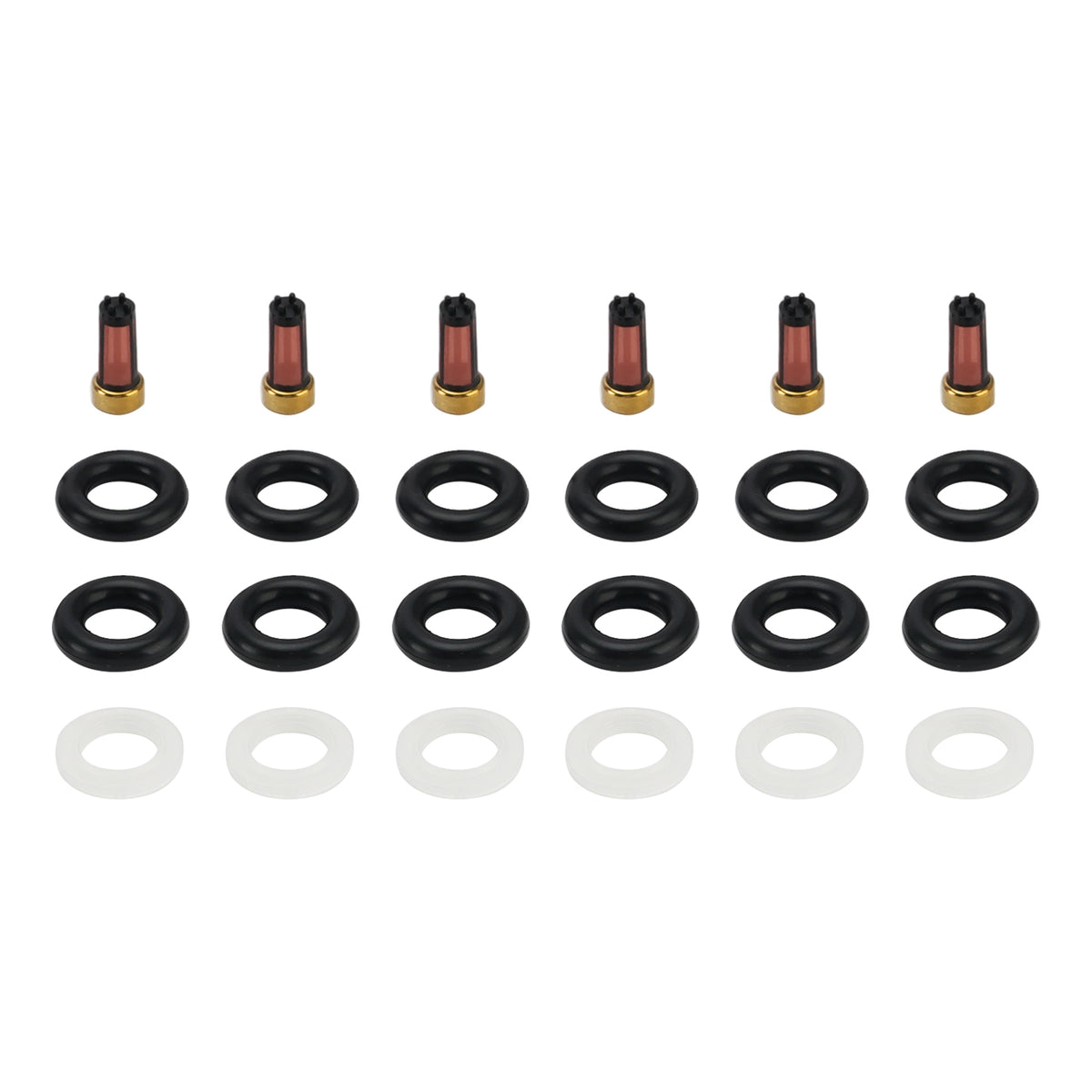 Fuel Injector Seal O-Ring 0280150158 For Ford Mondeo Mk III 2.5 V6 2000-2007
