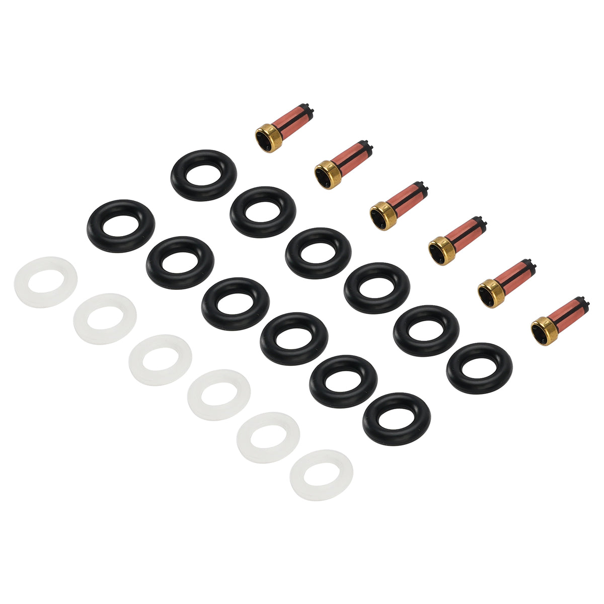 Fuel Injector Seal O-Ring 0280150158 For Ford Mondeo Mk III 2.5 V6 2000-2007