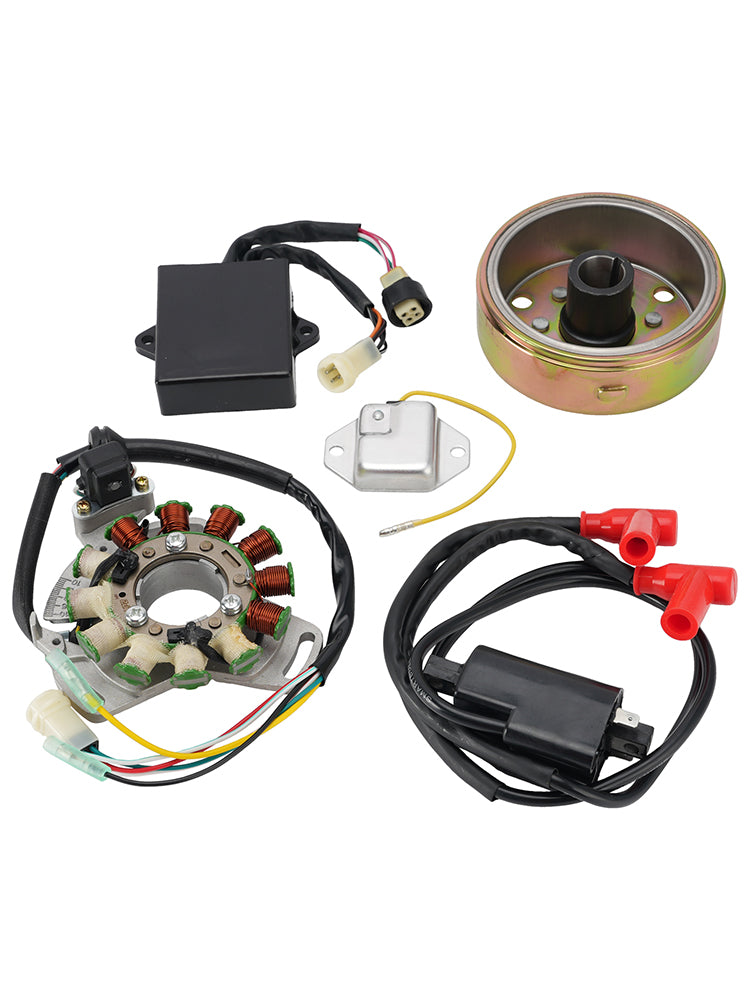 Stator Regulator CDI Box Ignition Coil Flywheel For Yamaha Banshee YFZ350 87-94