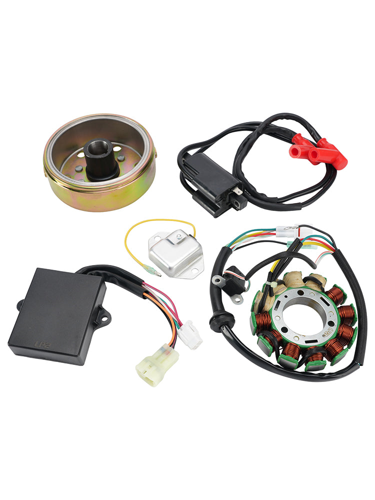 Stator Regulator CDI Box Ignition Coil Flywheel For Yamaha Banshee YFZ350 97-11
