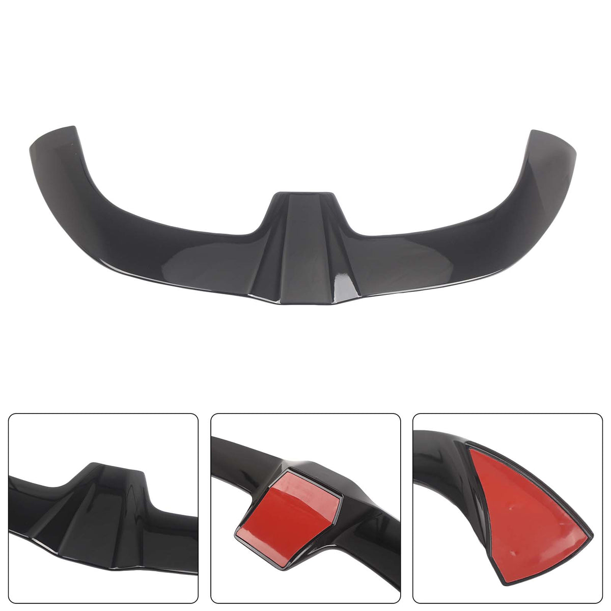JCW Style Gloss Black Rear Roof Spoiler Wing Fit Mini Cooper F55 F56 2013-2018