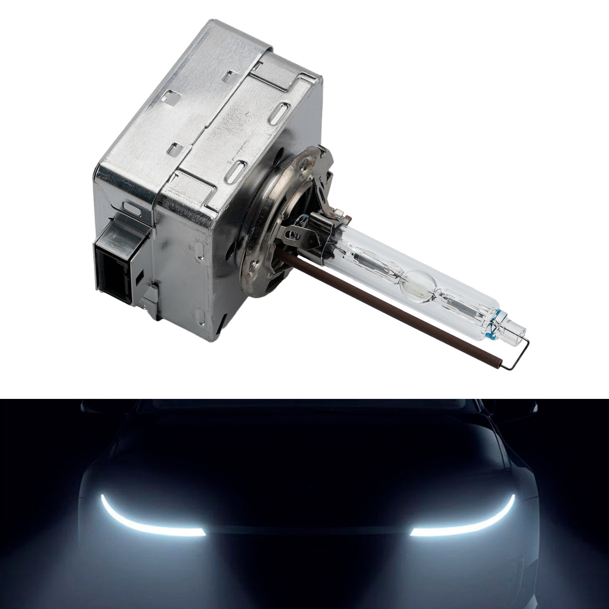 Car Light HID Xenon Headlight Bulb D1S 85V 35W 4300K For HELLA 8GS 009 028-111