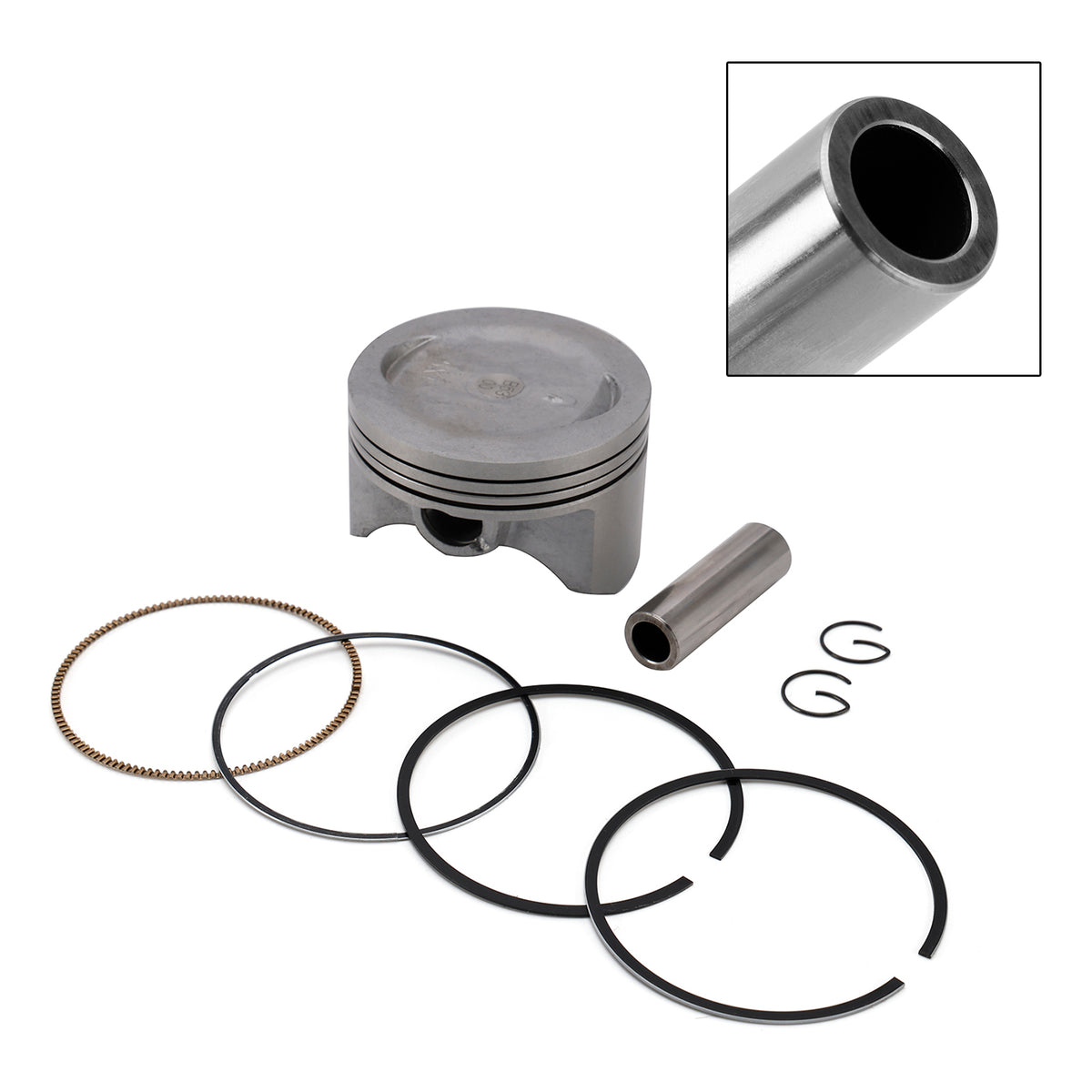 Piston Ring Rebuild Kit 74Mm 5Xt-11631-00 For Yamaha Xg250 Tricker 04-07 Xt250