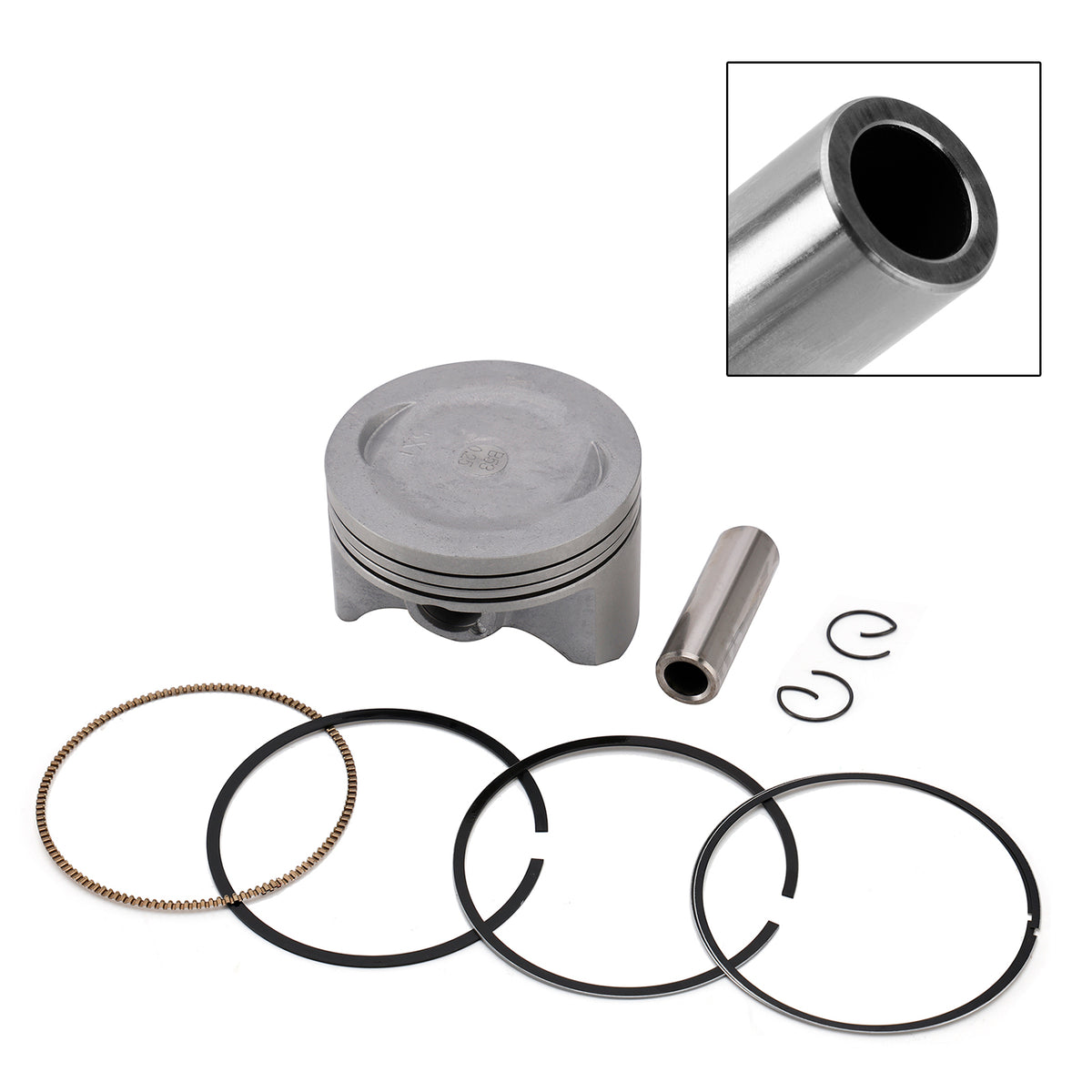Piston Ring Rebuild Kit 74.25Mm 5Xt-11631-00 For Yamaha Xg250 Tricker 04-07 Xt