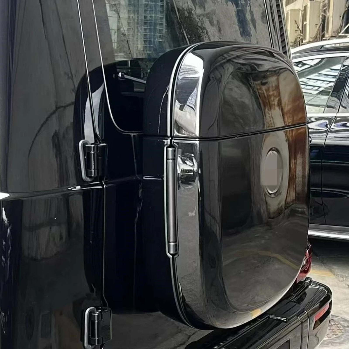 Black Rear Design Box Trunk Back Pack Fit Mercedes Benz G Class W463 W464 W465