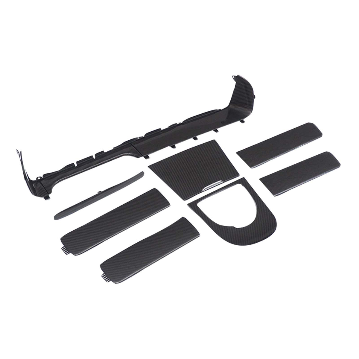 Dry Carbon Interior Dashboard Trim Fit Benz G-Class W463A W464 2019-2023