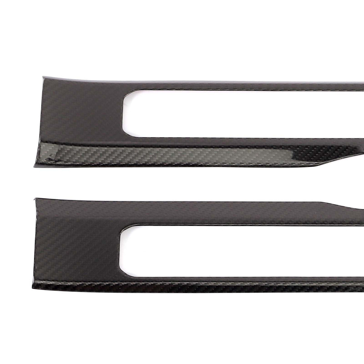 Carbon Fiber Outer Door Sill Plate Cover Trim Fit Benz W464 G500 2019-2023