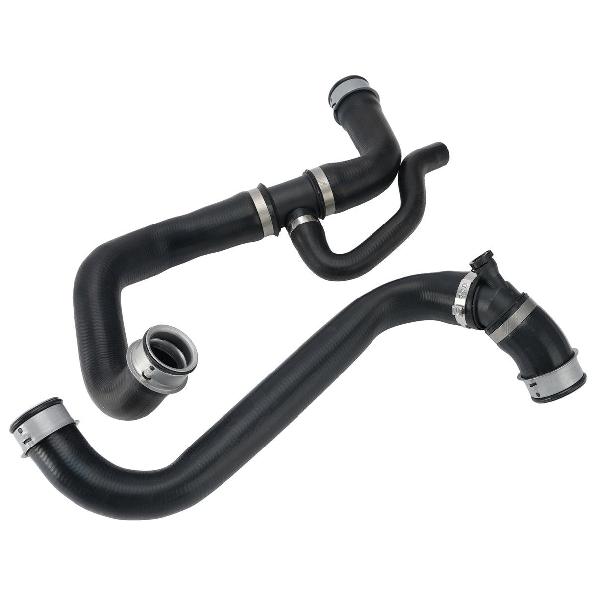 Upper+Lower Radiator Hoses Molded For Mercedes S211 W211 E350 2006-2009