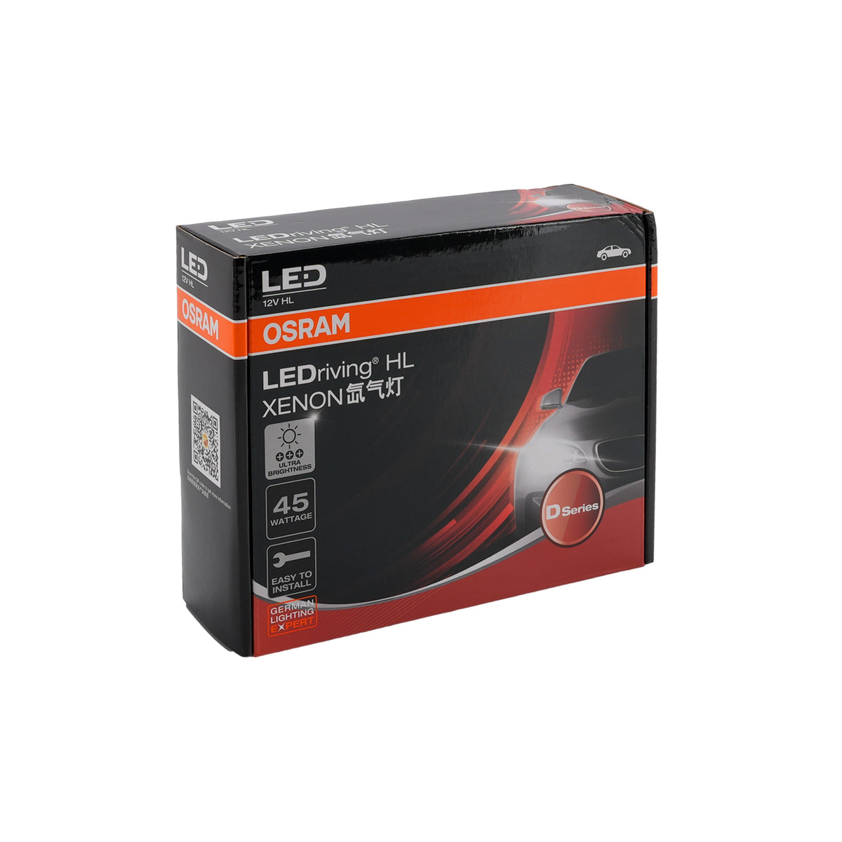 LED Headlight Bulb Kit High Low Beam Lamp D4S 42V 45W 6000K For OSRAM 166440CW