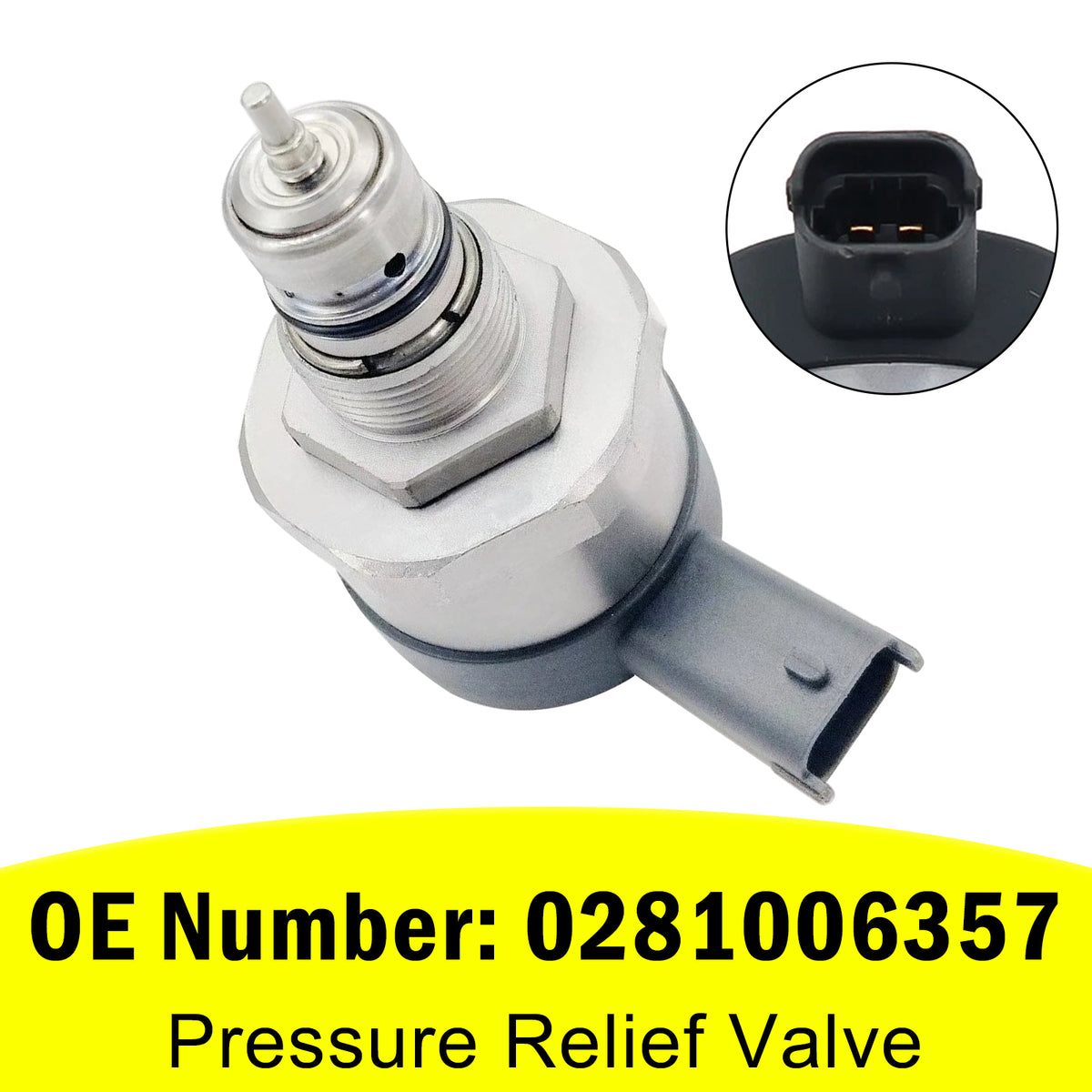 Pressure Relief Valve 0281006357 5291754 For Cummins B6.7 ISBE4 QSB6.7 Engine