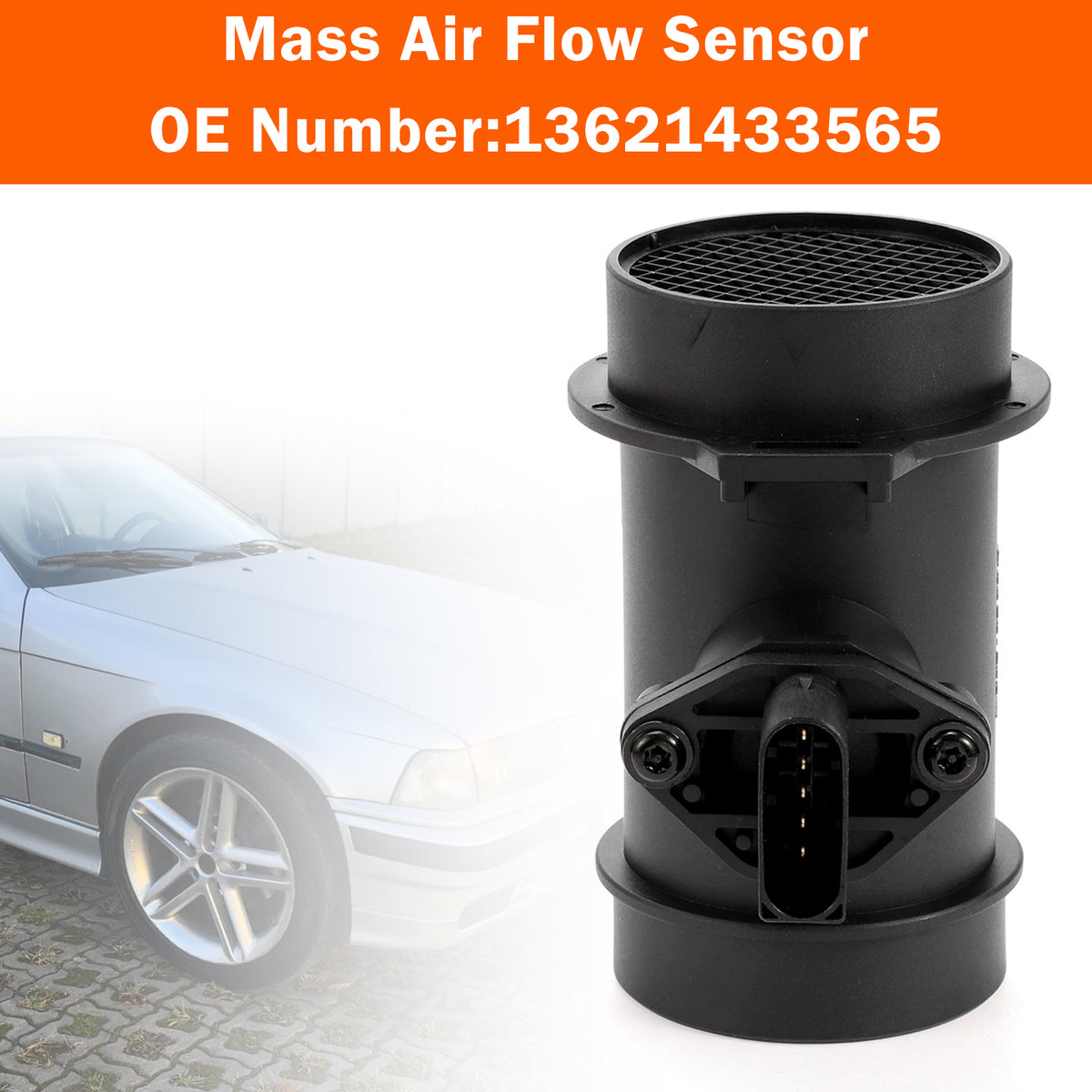 MAF Mass Air Flow Sensor Assembly 13621433565 For BMW 316i 318i 1998?2005
