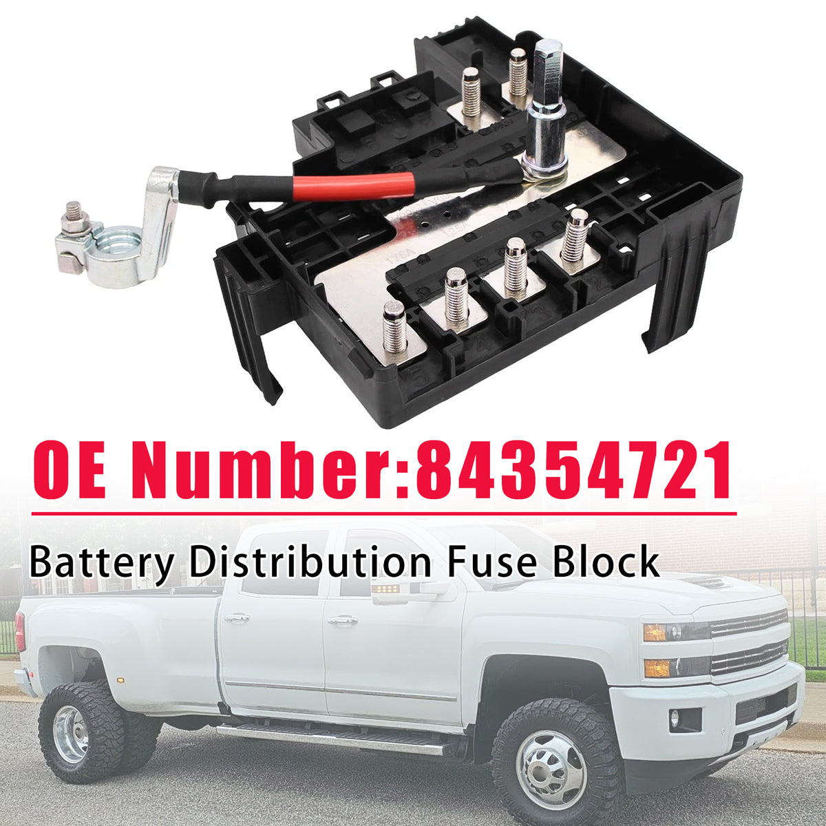 Battery Distribution Fuse 84354721 For Chevy Silverado 2500 HD 3500 HD 2019