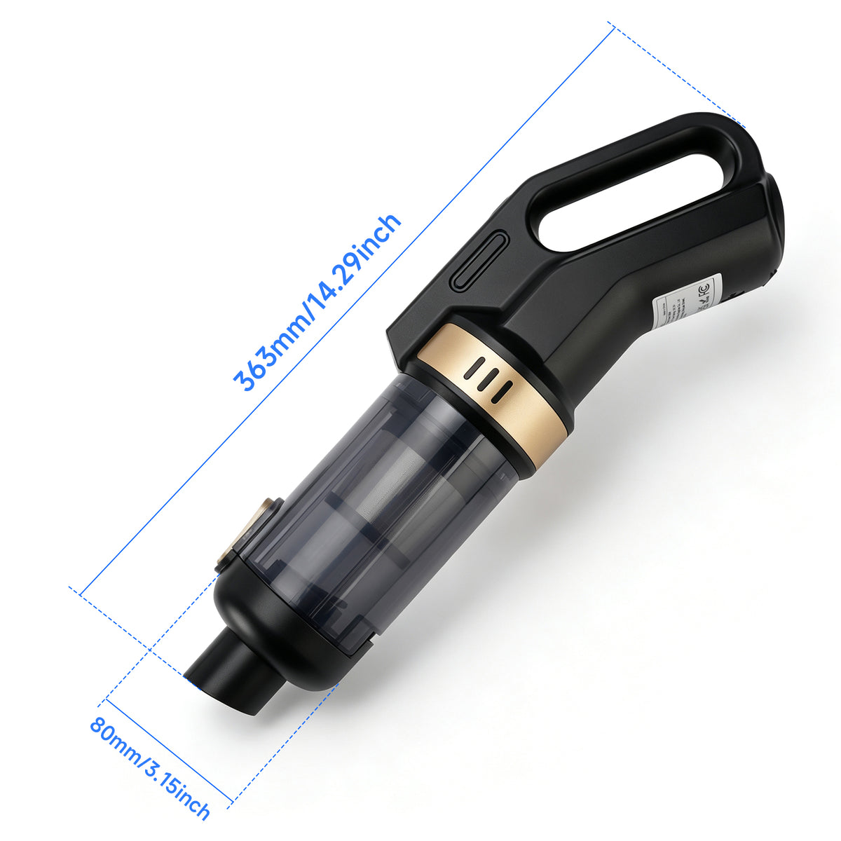 20000Pa Cordless Handheld Vacuum Cleaner Strong Real Suction For Car and Home