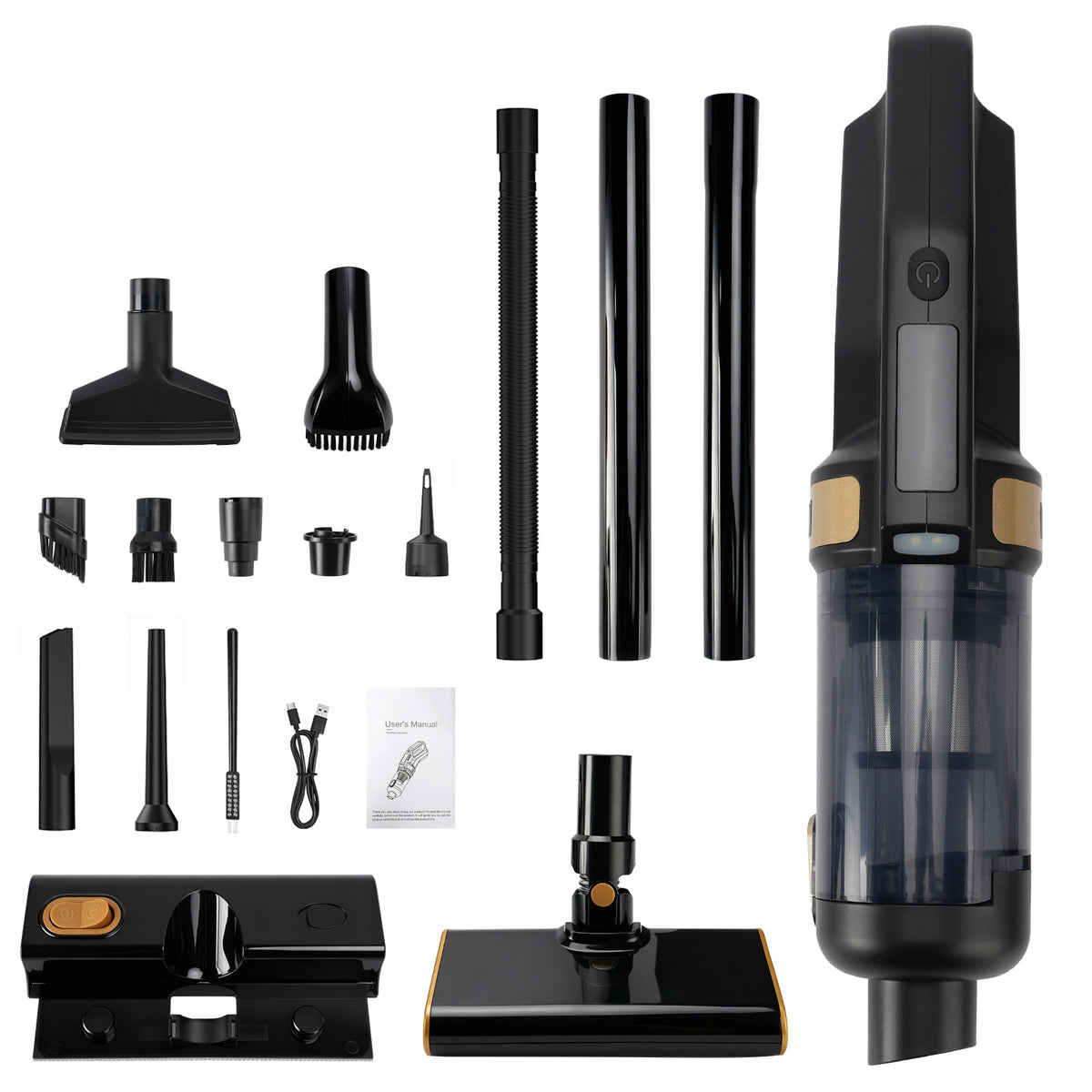 20000Pa Cordless Handheld Vacuum Cleaner Strong Real Suction For Car and Home