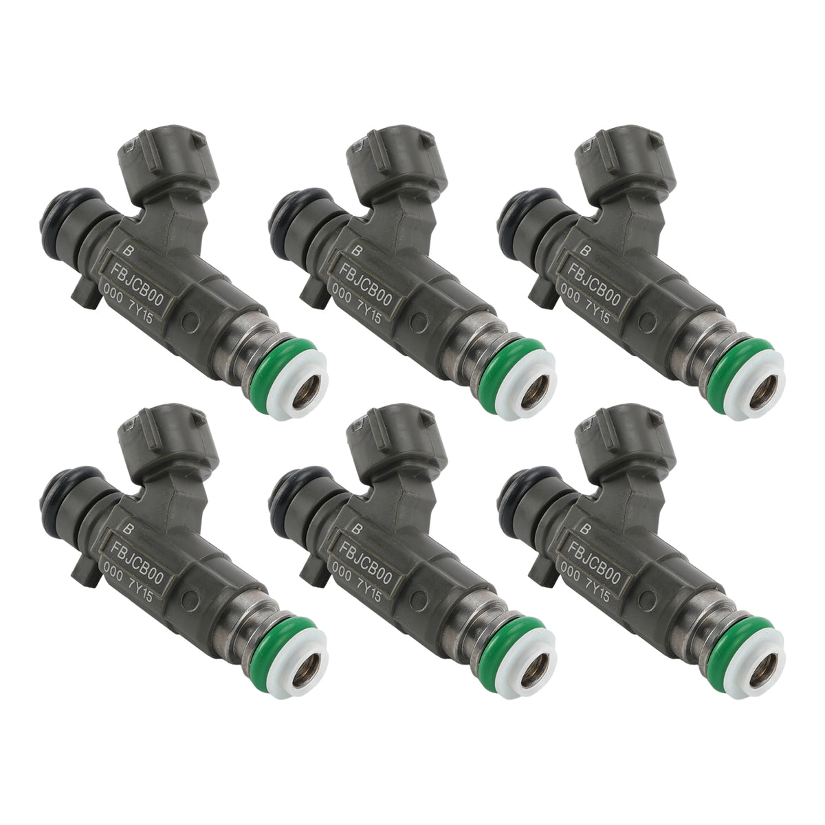 6Pcs Fuel Injector For Chevrolet For GM Luz DMAX 7Y15 3.5L V6 FBJCB00