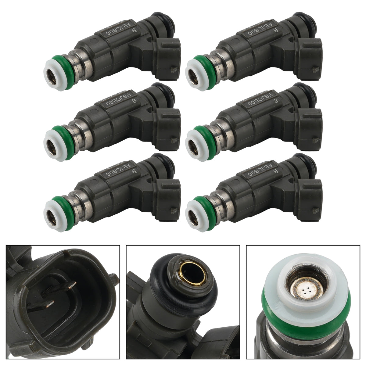 6Pcs Fuel Injector For Chevrolet For GM Luz DMAX 7Y15 3.5L V6 FBJCB00