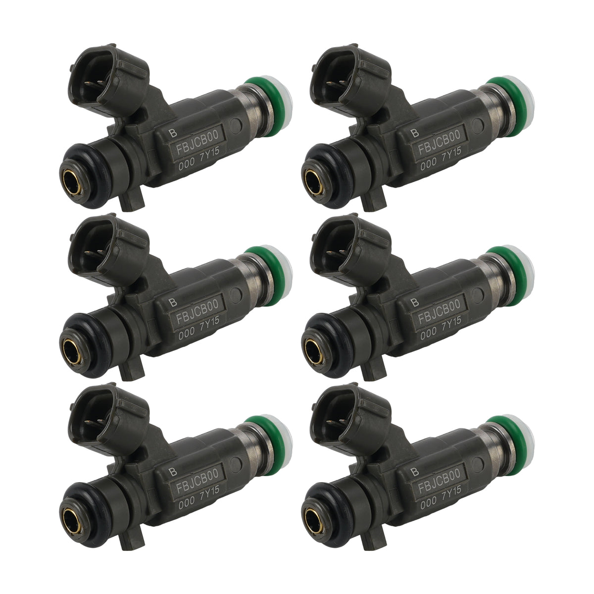 6Pcs Fuel Injector For Chevrolet For GM Luz DMAX 7Y15 3.5L V6 FBJCB00