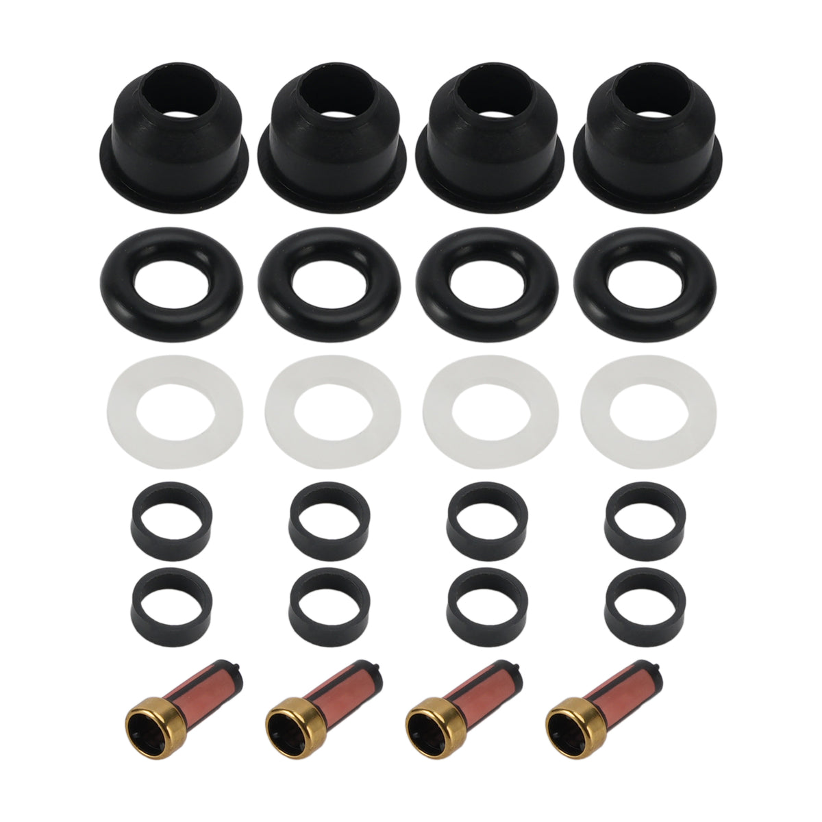 Fuel Injector Seal O-Ring 12633784 Fit Buick LaCrosse Regal 2.4L L4 2011-2016