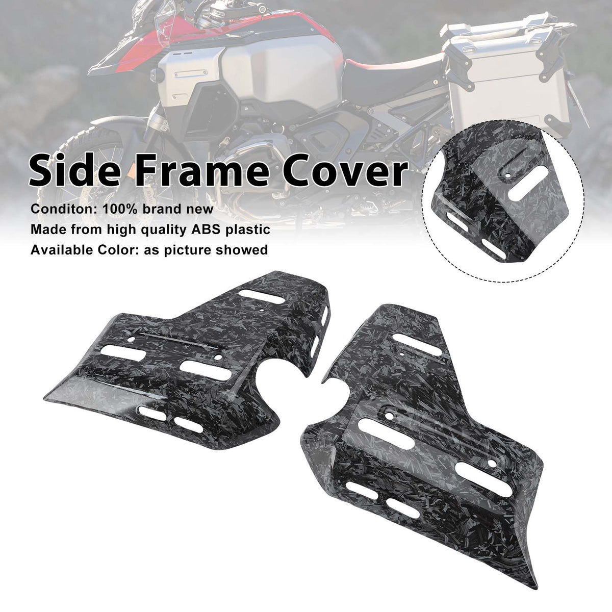 Side Frame Panel Fairings Cover For BMW R1300GS ADV 2025-2026 Forge