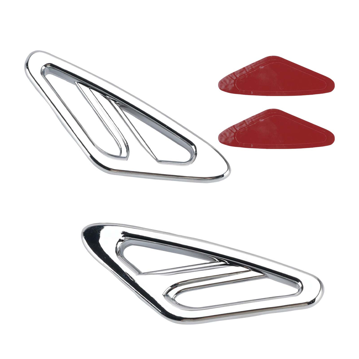 Front Fender Accent Trim For Honda GL1800 Goldwing 1800 2001-2017 Chrome
