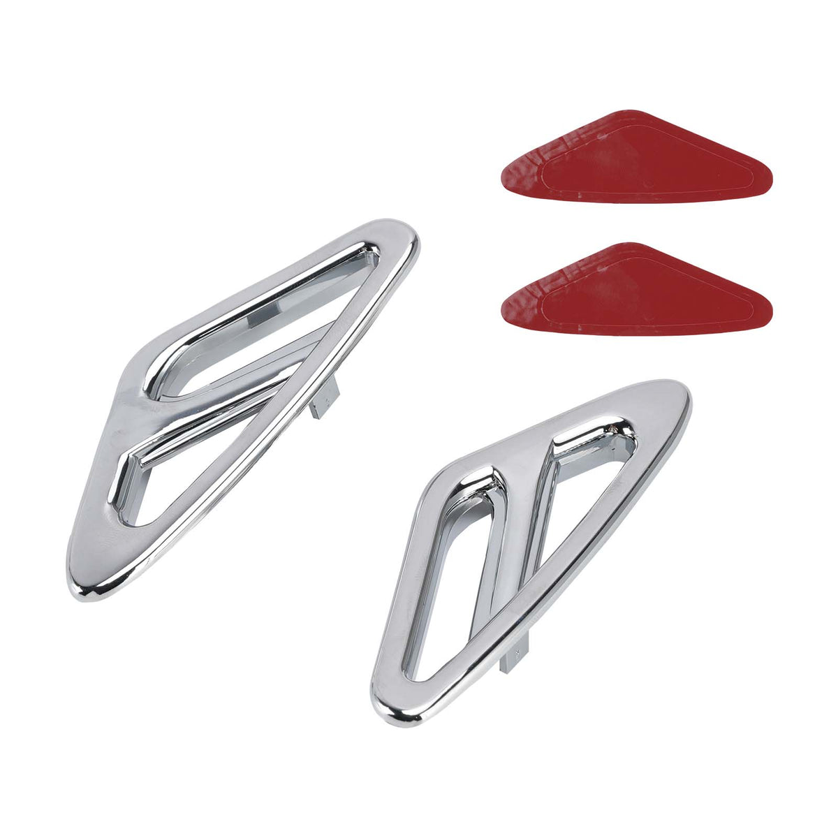 Front Fender Accent Trim For Honda GL1800 Goldwing 1800 2001-2017 Chrome